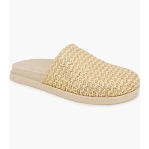 Kensie Paislee Raffia Mule Color Platino